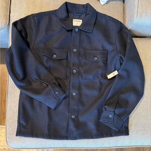 Old Navy Men's Dark Blue Shirt Jacket